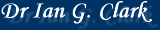 Image: Dr Ian G. Clark written in graphics